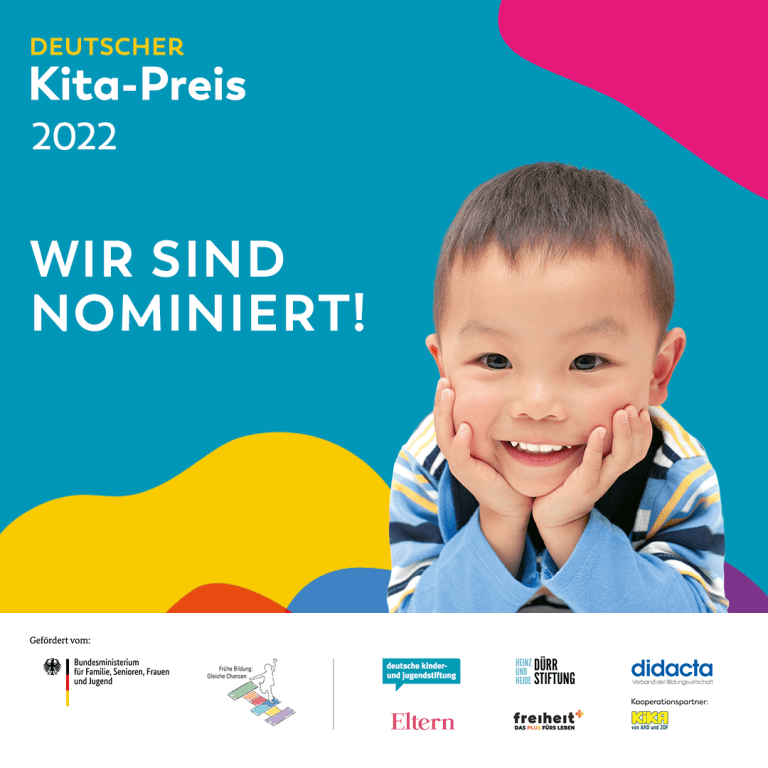 Nominierung für den Deutschen Kita-Preis